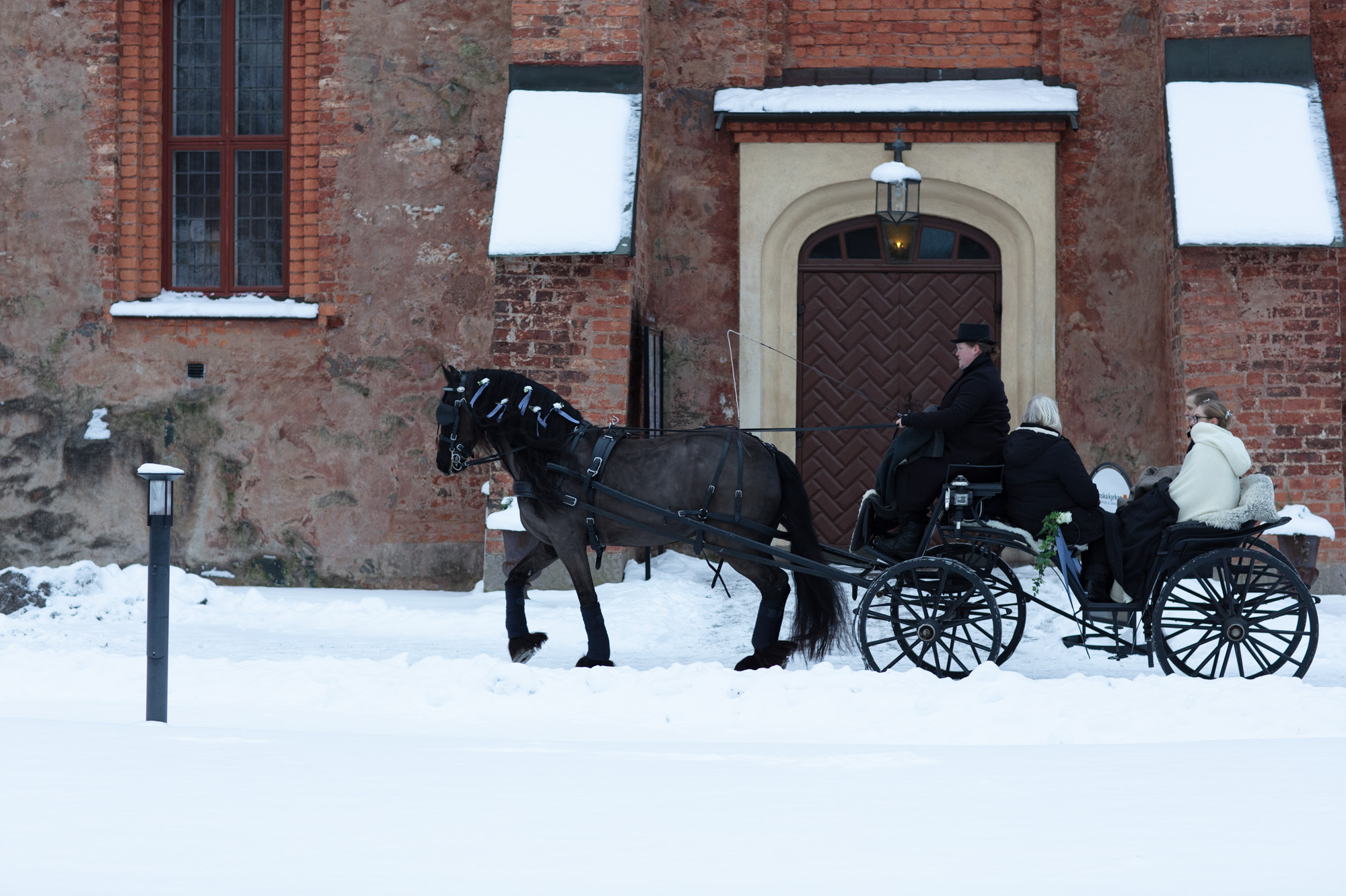 Bröllop i Söderköping St Laurenti kyrka fotograf